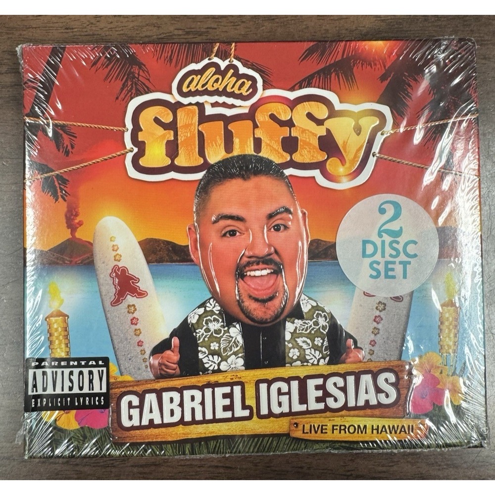 GABRIEL‎ IGLESIAS - ALOHA FLUFFY (2 Disc Set)  [DIGIPAK] NEW/SEALED CD